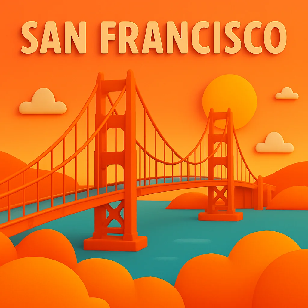 3D City Landscape example image 1