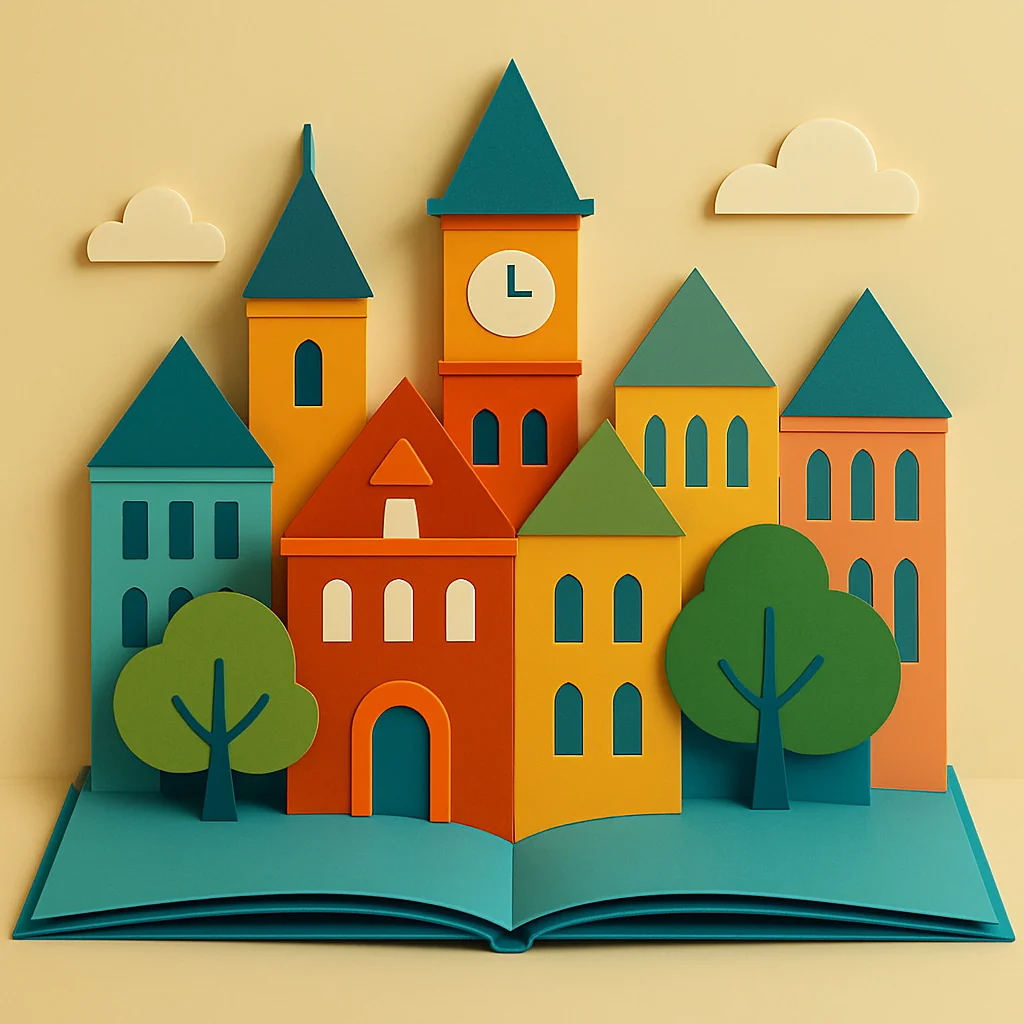Pop-Up Paper Cut Playhouse example image 1