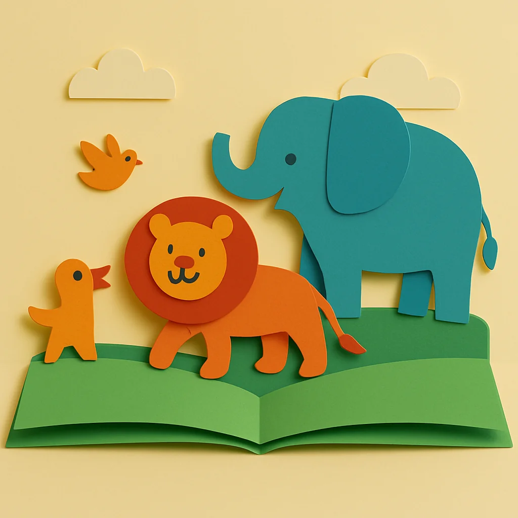 Pop-Up Paper Cut Playhouse example image 2